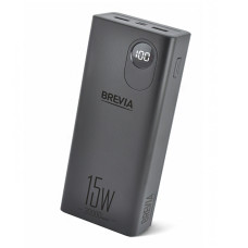 Повербанк Brevia 30000mAh 15.5W Li-Pol, LCD (45315)