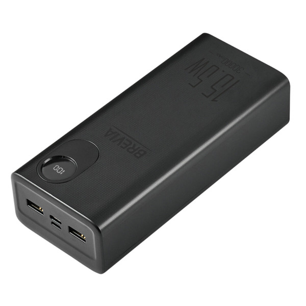 Повербанк Brevia 30000mAh 15.5W Li-Pol, LCD (45315)
