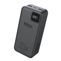 Універсальна мобільна батарея Brevia 30000mAh 22,5W Li-Pol, LCD (45320PB)