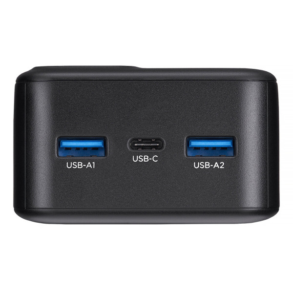 Универсальная мобильная батарея Brevia 30000mAh 22,5W Li-Pol, LCD (45320PB)