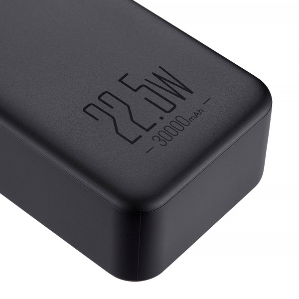 Универсальная мобильная батарея Brevia 30000mAh 22,5W Li-Pol, LCD (45320PB)