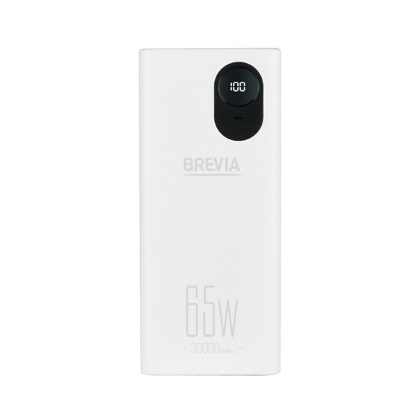 Повербанк Brevia 30000mAh 65W Li-Pol, LCD (45365)