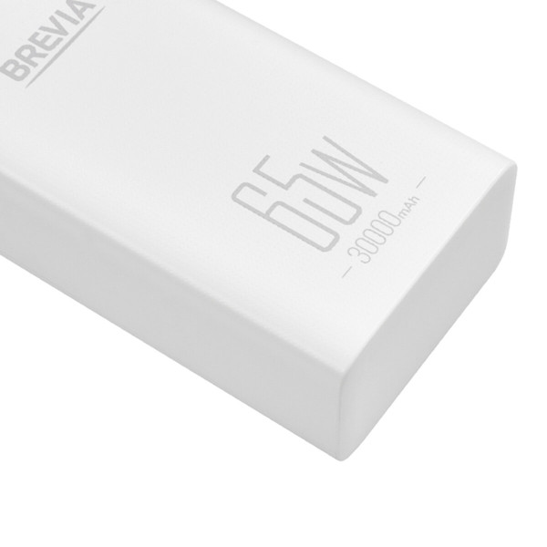 Повербанк Brevia 30000mAh 65W Li-Pol, LCD (45365)