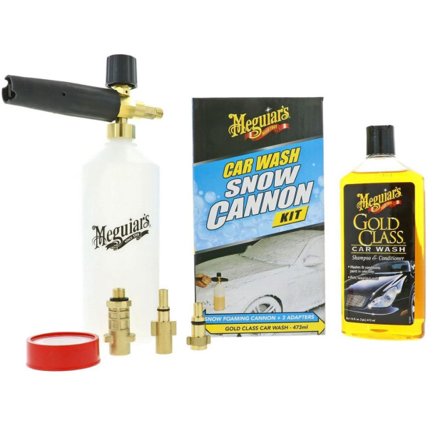Пенная насадка для мойки Meguiar's Gold Class Snow Cannon Kit, 946 мл (G192000EU)