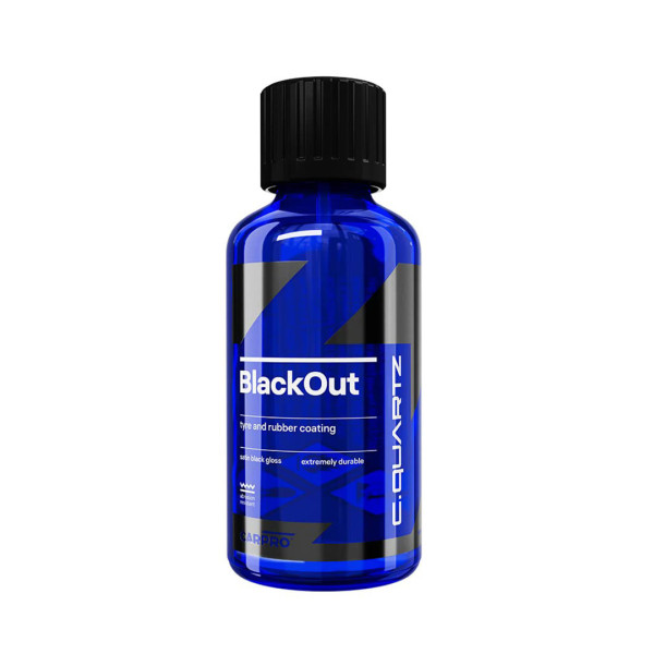 Керамическое покрытие для шин и неокрашенного пластика CARPRO BlackOut, 50 мл (000000315)
