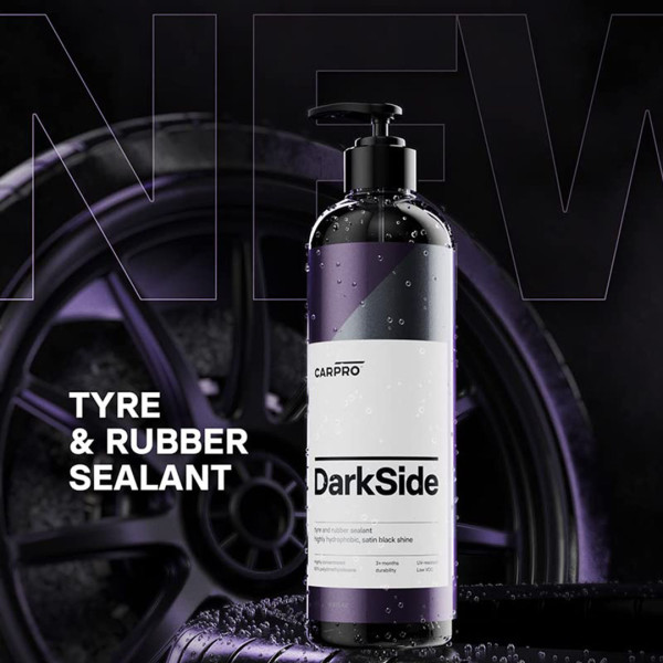 Концентрированное защитное покрытие для резины и шин CARPRO DarkSide, 1 л