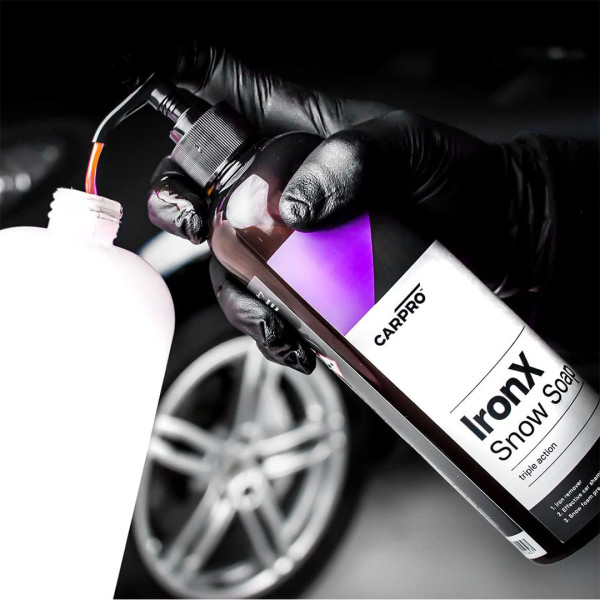 Активная пена и автошампунь CARPRO IronX Snow Soap, 500 мл (8809397811457)