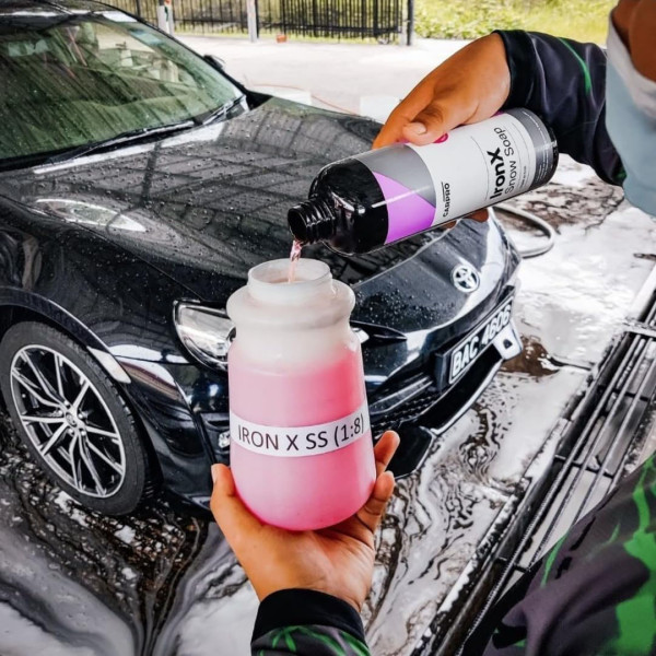 Активная пена и автошампунь CARPRO IronX Snow Soap, 500 мл (8809397811457)