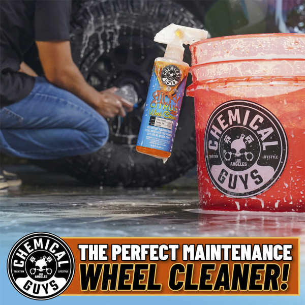 Гель для чистки дисков и шин Chemical Guys Sticky Citrus Wheel Cleaner Gel, 3785 мл (CLD105)