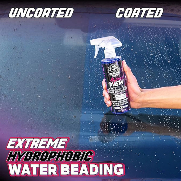 Очиститель и керамическая защита стекол Chemical Guys HydroView Ceramic Glass Cleaner & Coating, 473 мл