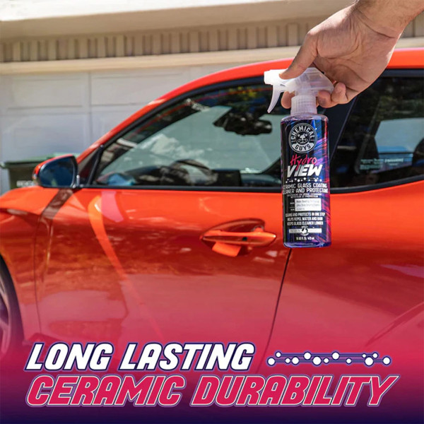 Очиститель и керамическая защита стекол Chemical Guys HydroView Ceramic Glass Cleaner & Coating, 473 мл