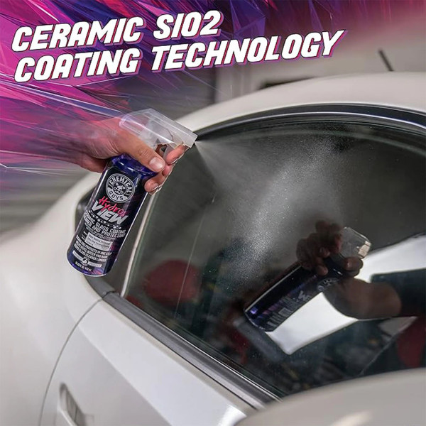 Очиститель и керамическая защита стекол Chemical Guys HydroView Ceramic Glass Cleaner & Coating, 473 мл
