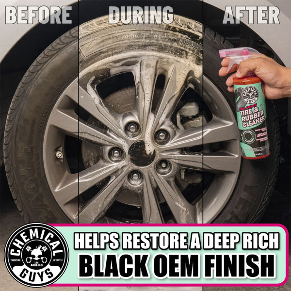 Очиститель шин и резины Chemical Guys Total Extract Tire & Rubber Cleaner, 473 мл (CLD302_16)