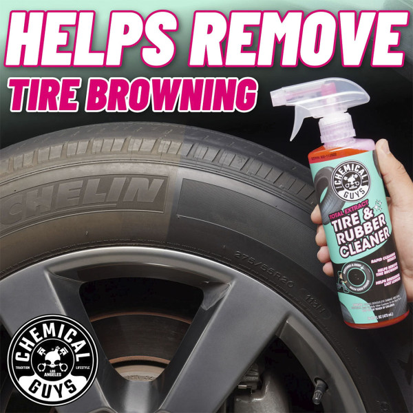 Очиститель шин и резины Chemical Guys Total Extract Tire & Rubber Cleaner, 473 мл (CLD302_16)