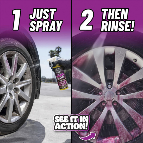 Очиститель для дисков с индикатором загрязнения Chemical Guys Two Face Color Changing Wheel Cleaner, 473 мл (CLD303_16)