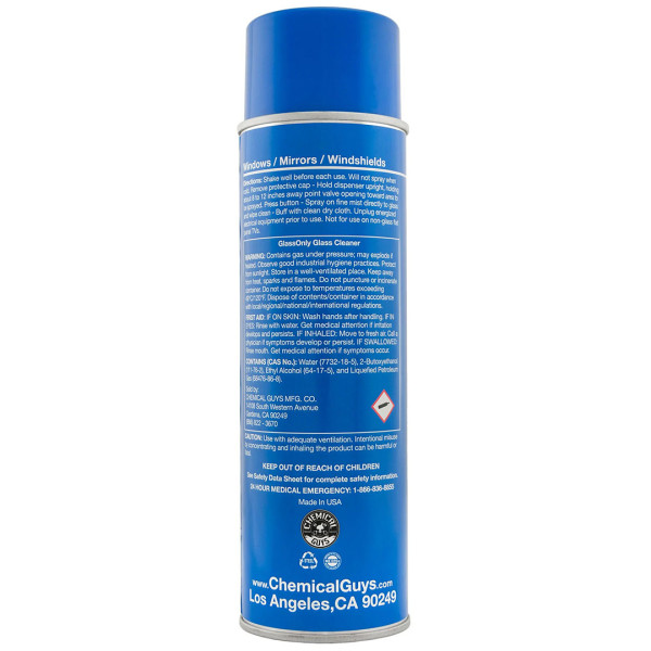 Очиститель стекол Chemical Guys Glass Only Cleaner Spray (Streak-Free Formula), 561 мл