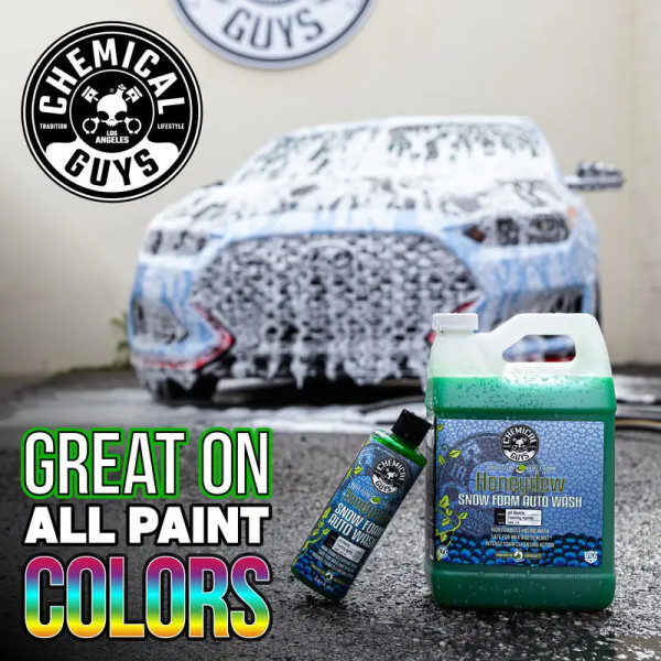 Автошампунь концентрированный Chemical Guys Honeydew Snow Foam, 473 мл (CWS110_16)