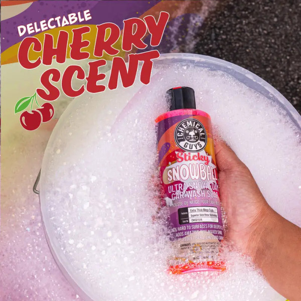 Шампунь для ручной мойки авто Chemical Guys Sticky Snowball Ultra Snow Foam, 3785 мл (CWS215)