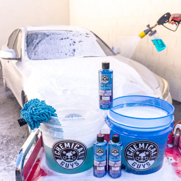 Автошампунь для ручной мойки Chemical Guys Blueberry Snow Foam Auto Wash, 473 мл (CWS216_16)