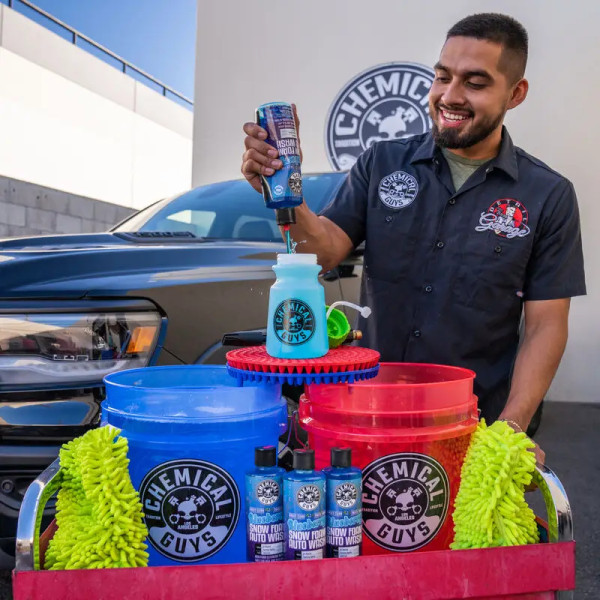 Автошампунь для ручной мойки Chemical Guys Blueberry Snow Foam Auto Wash, 473 мл (CWS216_16)