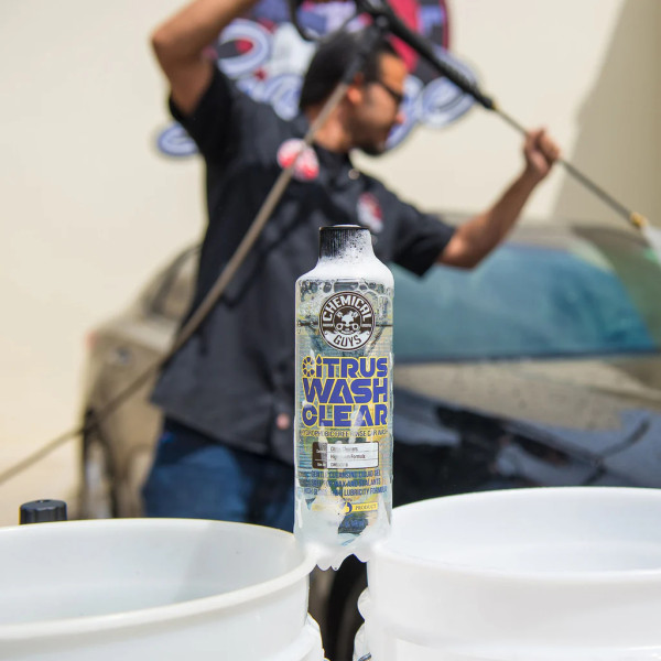 Автошампунь с усилителем блеска Chemical Guys Citrus Wash Clear, 1893 мл (CWS303_64)
