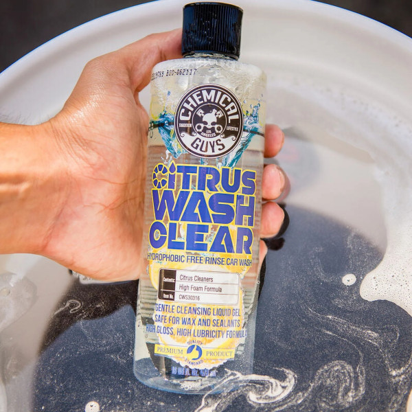 Автошампунь с усилителем блеска Chemical Guys Citrus Wash Clear, 1893 мл (CWS303_64)