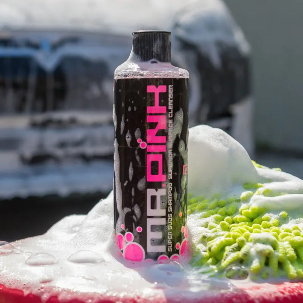 Автошампунь для ручной мойки Chemical Guys Mr. Pink Super Suds Superior Surface Cleanser Car, 473 мл (CWS402_16)