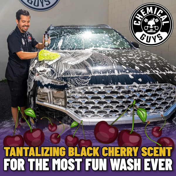 Автошампунь для темных оттенков авто Chemical Guys Black Light Car Wash Soap, 3785 мл (CWS619)