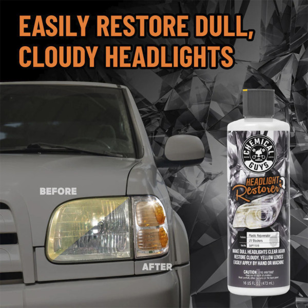 Абразивная полировальная паста для фар - Chemical Guys Headlight Restorer, 473 мл