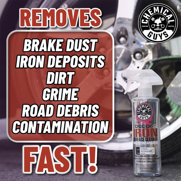 Средство для удаления металлических вкраплений Chemical Guys Decon Pro Iron Remover, 473 мл (SPI215_16)
