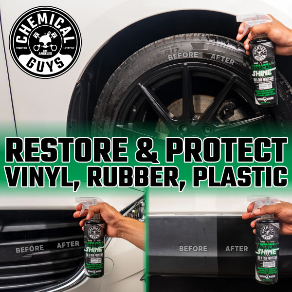 Средство для ухода за шинами и пластиком Chemical Guys Clear Liquid Extreme Tire Shine, 473 мл (TVD112_16)