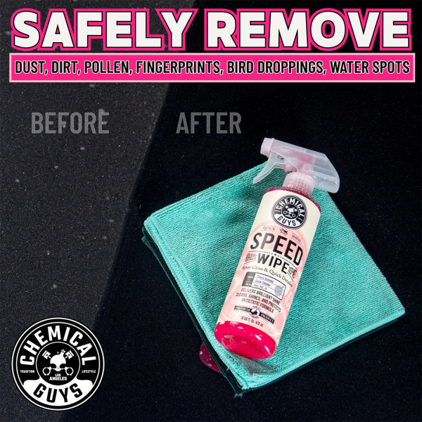 Квик-детейлер с антистатическим эффектом Chemical Guys Speed Wipe Quick Detailer, 473 мл