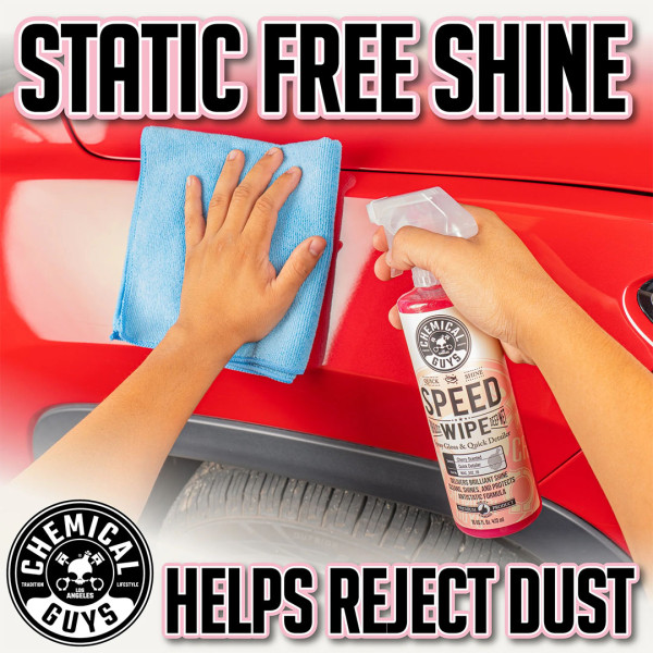 Квик-детейлер с антистатическим эффектом Chemical Guys Speed Wipe Quick Detailer, 473 мл