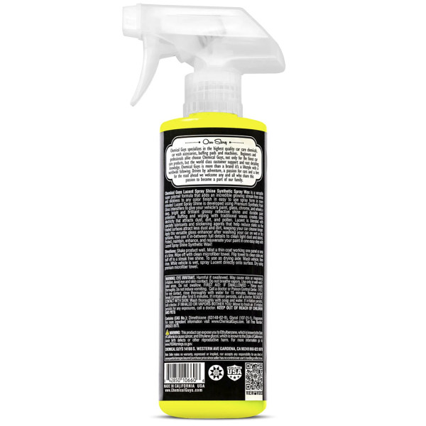 Спрей-воск с полимерами Chemical Guys Lucent Spray Shine, 473 мл (WAC234_16)