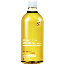 Автошампунь Fireball Super Star Car Shampoo с ароматом меда и банана, 1л