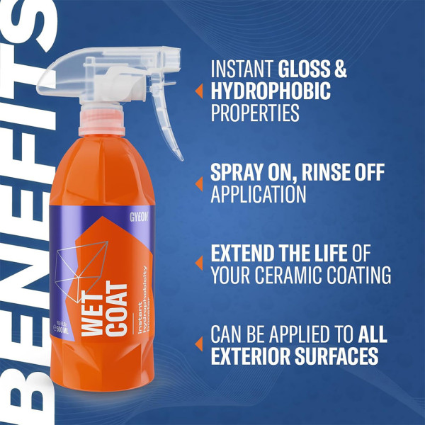 Гидрофобное покрытие Gyeon Q²M WetCoat, 500 мл (8809432671305)
