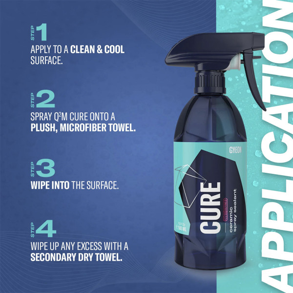 Керамический защитный силант Gyeon Q²M Cure, 1000 мл (Q2MCURE1000)
