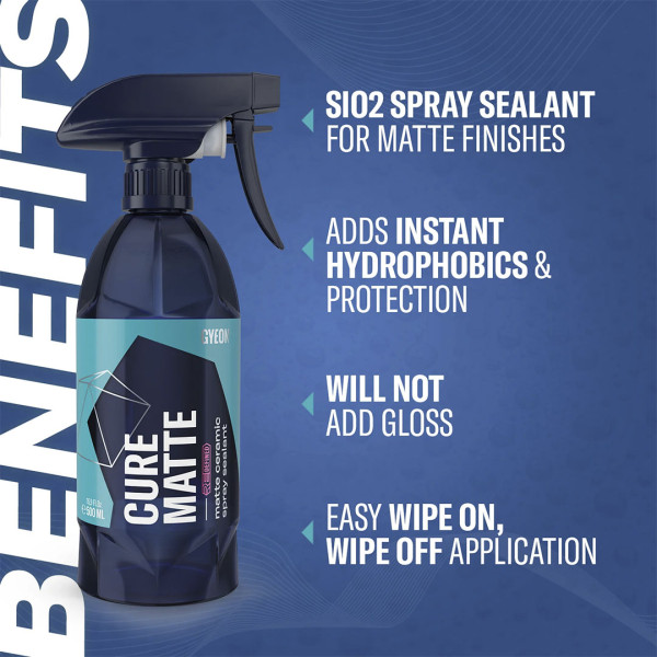 Cилант-консервант на основе диоксида кремния Gyeon Q²M Cure Matte, 0.5 л (8809973751627)
