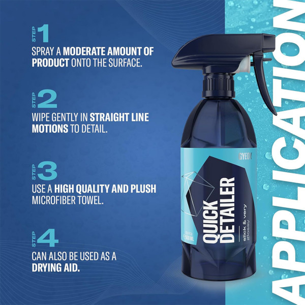 Детейлер для ухода за кузовом авто Gyeon Q²M QuickDetailer, 0.5 л (8809973751641)