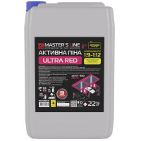 Активна піна для безконтактної мийки Master's Line Ultra Red, 20 л