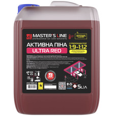 Активная пена для бесконтактной мойки Master's Line Ultra Red, 5 л