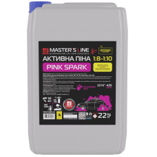 Цветная активная пена Master's Line Pink Spark, 20 л
