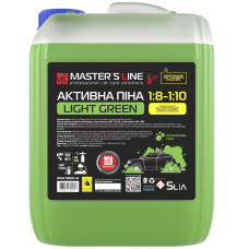 Цветная активная пена для мойки Master's Line Light Green, 5000 мл (4823075805716)