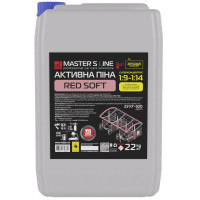 Активная пена для мойки Master's Line Red Soft, 20000 мл (4823075806843)