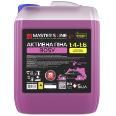 Цветная активная пена для бесконтактной мойки Master's Line Rosy, 5л
