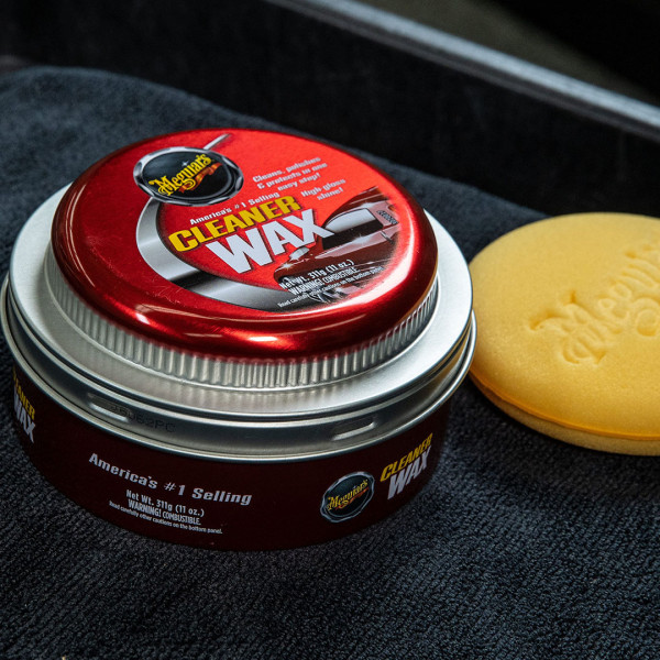 Очищающий твердый воск Meguiar's Cleaner Wax Paste, 311 г (A1214)