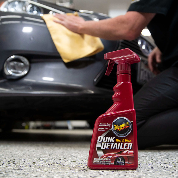 Быстрый уход за кузовом авто Meguiar's Quik Detailer Mist & Wipe, 473 мл (A3316)