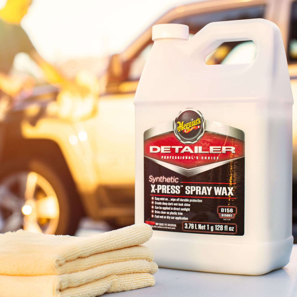 Синтетический воск спрей Meguiar's Detailer Synthetic X-Press Spray Wax, 3.78 л (D15601)
