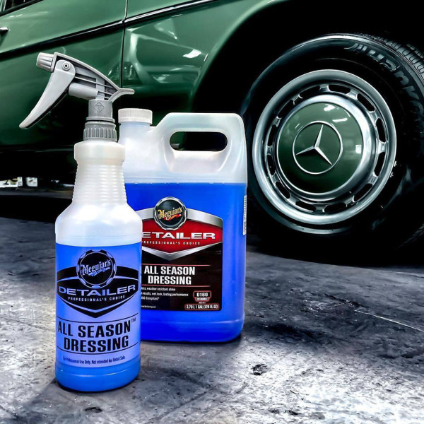 Чернение резины и пластика Meguiar's Detailer All Season Dressing, 3.78 л (D16001)