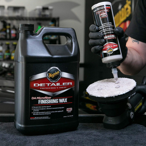 Финишный воск Meguiar's Detailer DA Microfiber Finishing Wax, 3.78 л (D30101)